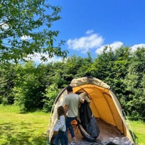Fraaie privé camping in Groningen. Mussel