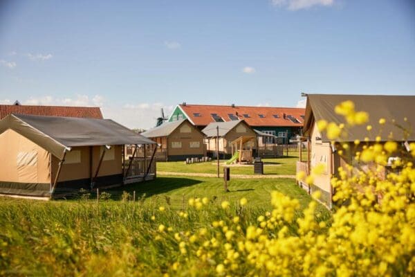 Glamping aan het Uitgeestermeer. Uitgeest