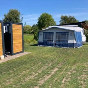 Heerlijke mini camping in de polder bij het Noorderpark. Westbroek