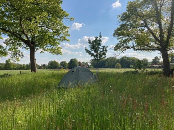 Kamperen in de landgoederenzone van Deventer. Olst