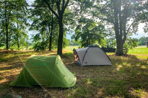 Logeren op microcamping Karmijn. Heusden Gem Asten