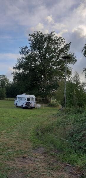 Campspace in Rottevalle, Friesland. Rottevalle, Nederland